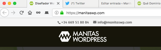 Domino web de marca